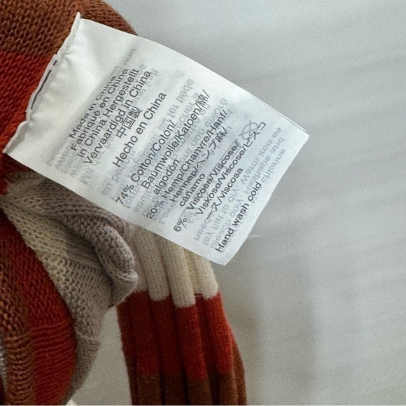 Madewell • Clarkwell Retro Striped Ribbed Pullover M ASO Betty Cooper - Picture 9 of 9